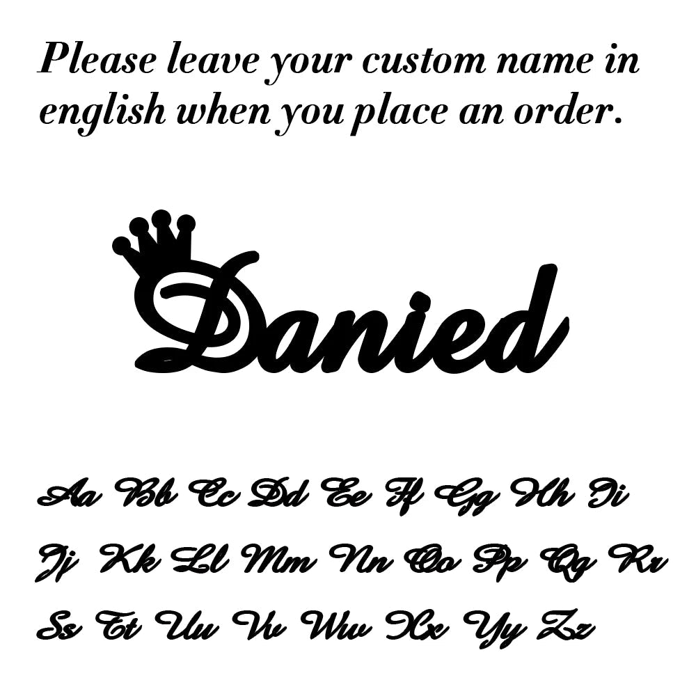 Custom Name Personalized Stainless Steel Necklace - ATLAS 1