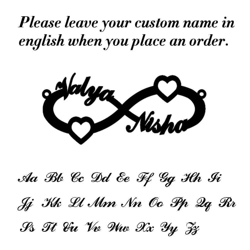Custom Name Personalized Stainless Steel Necklace - ATLAS 1