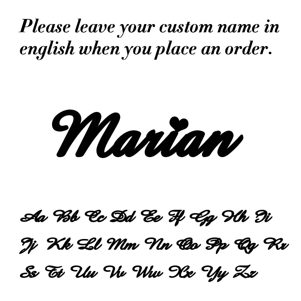Custom Name Personalized Stainless Steel Necklace - ATLAS 1