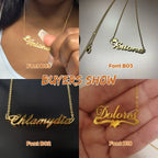 Custom Name Personalized Stainless Steel Necklace - ATLAS 1