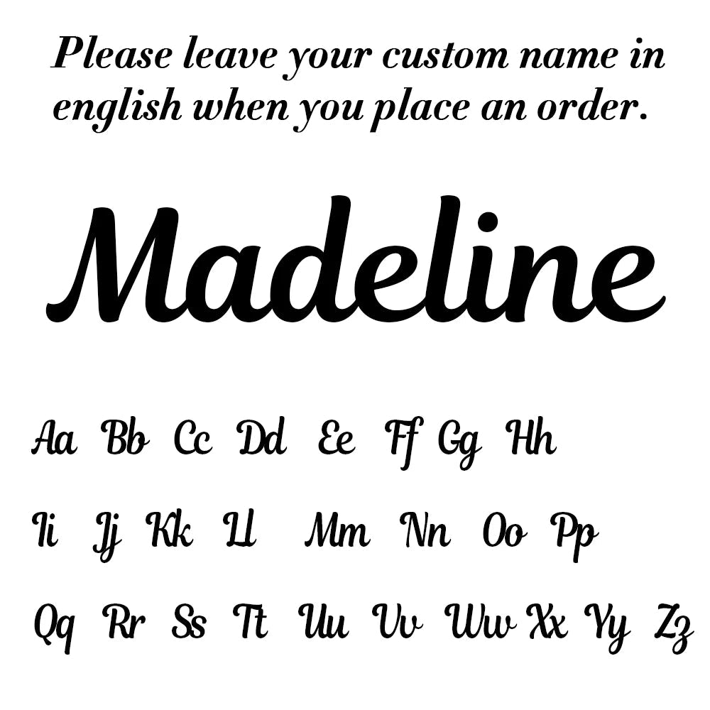 Custom Name Personalized Stainless Steel Necklace - ATLAS 1