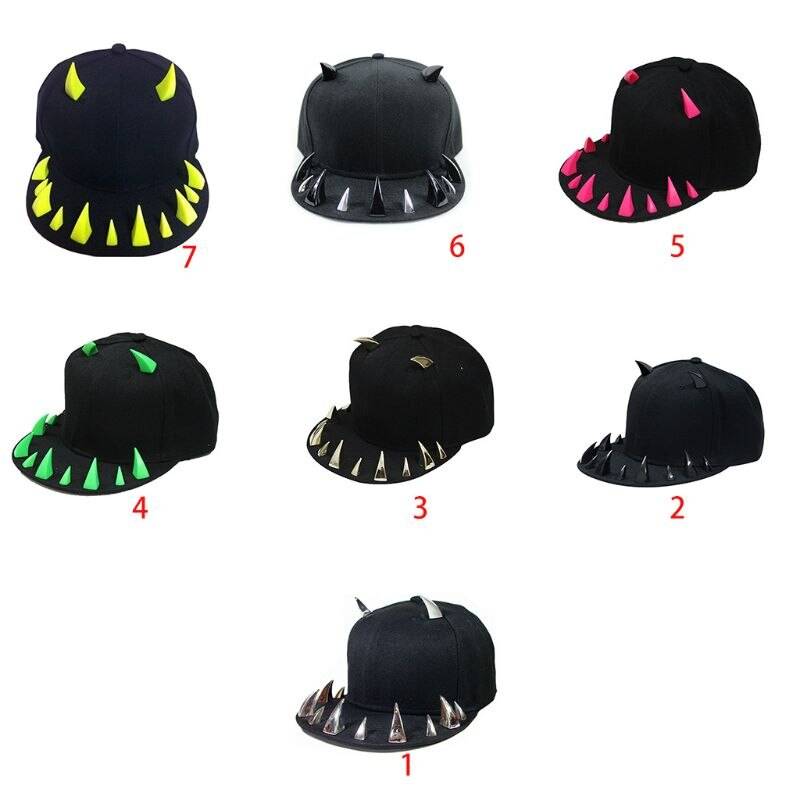 Cyber Punk Style Horns Baseball Cap - ATLAS 1
