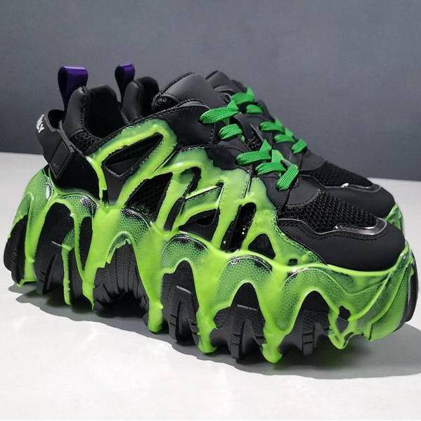 Cyber Punk Techwear Platform Sneakers - ATLAS 1