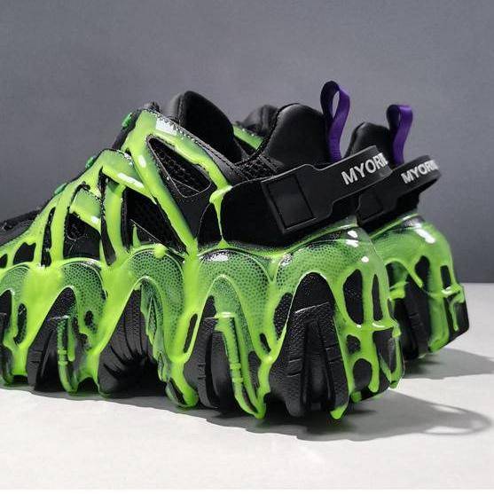 Cyber Punk Techwear Platform Sneakers - ATLAS 1