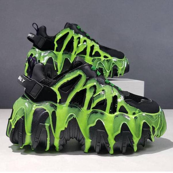 Cyber Punk Techwear Platform Sneakers - ATLAS 1