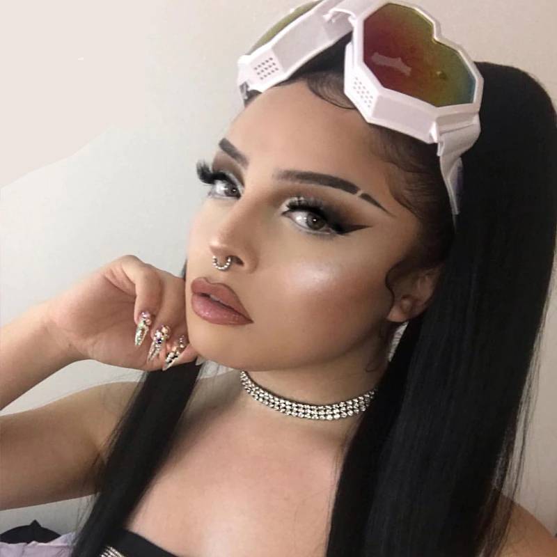 Cyberpunk Heart Shaped Glasses - ATLAS 1