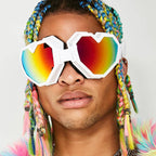 Cyberpunk Heart Shaped Glasses - ATLAS 1
