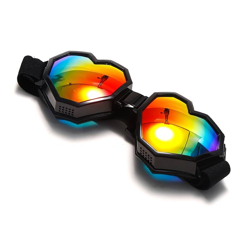 Cyberpunk Heart Shaped Glasses - ATLAS 1
