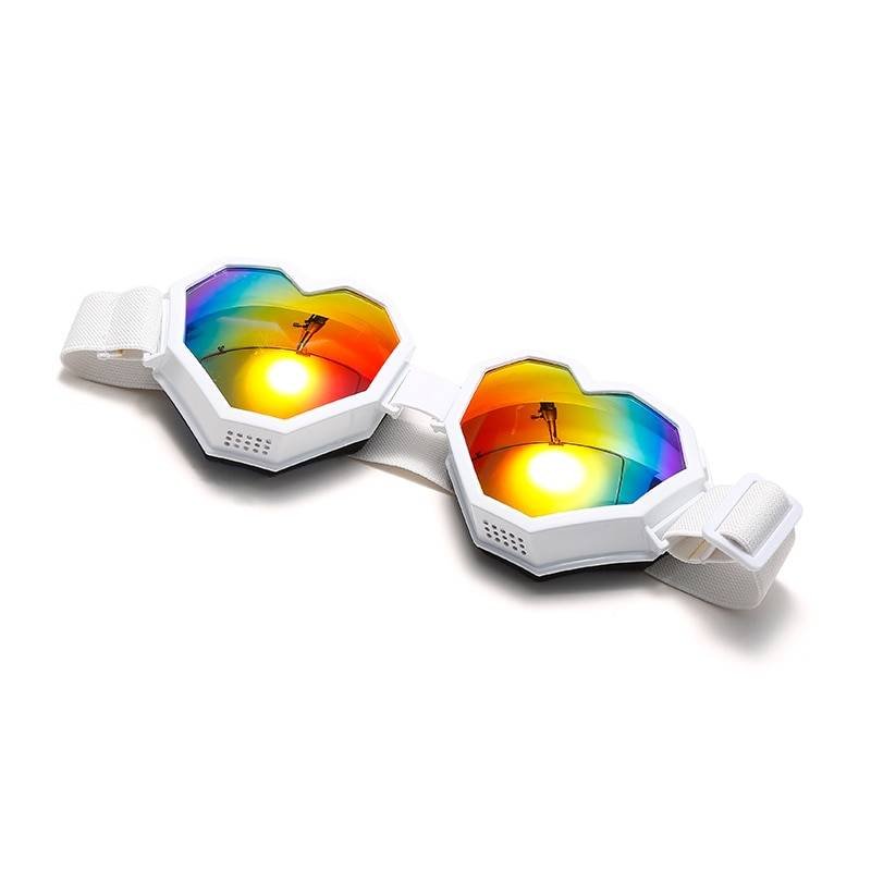Cyberpunk Heart Shaped Glasses - ATLAS 1