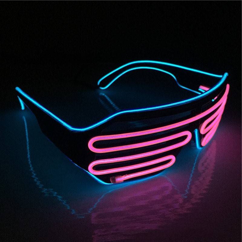 Ion™ — Cyberpunk LED brýle — LED akcenty