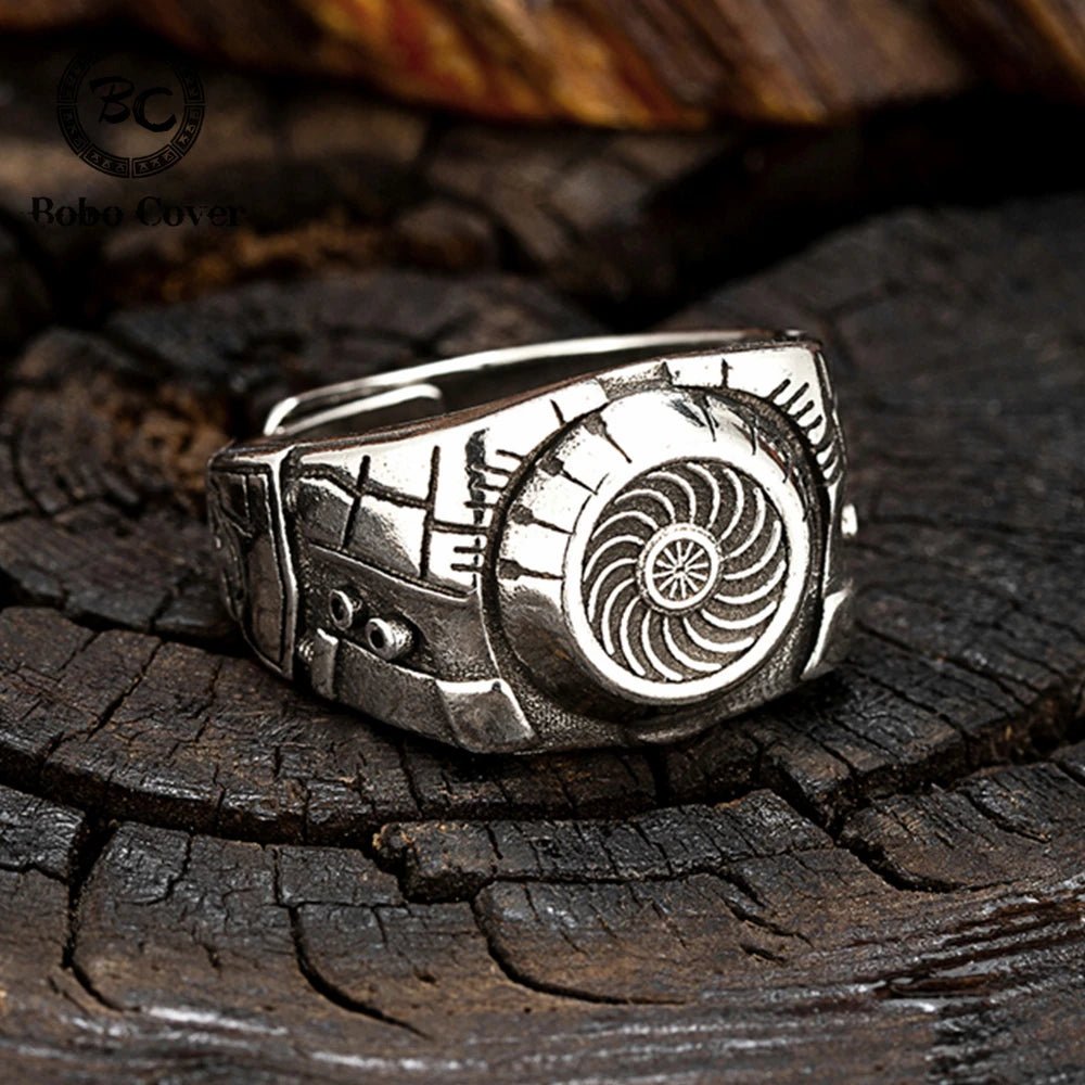 Cyberpunk Mecha Engine Opening Finger Ring - ATLAS 1
