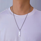 Exquisite Stainless Steel Alphabet Necklace - ATLAS 1