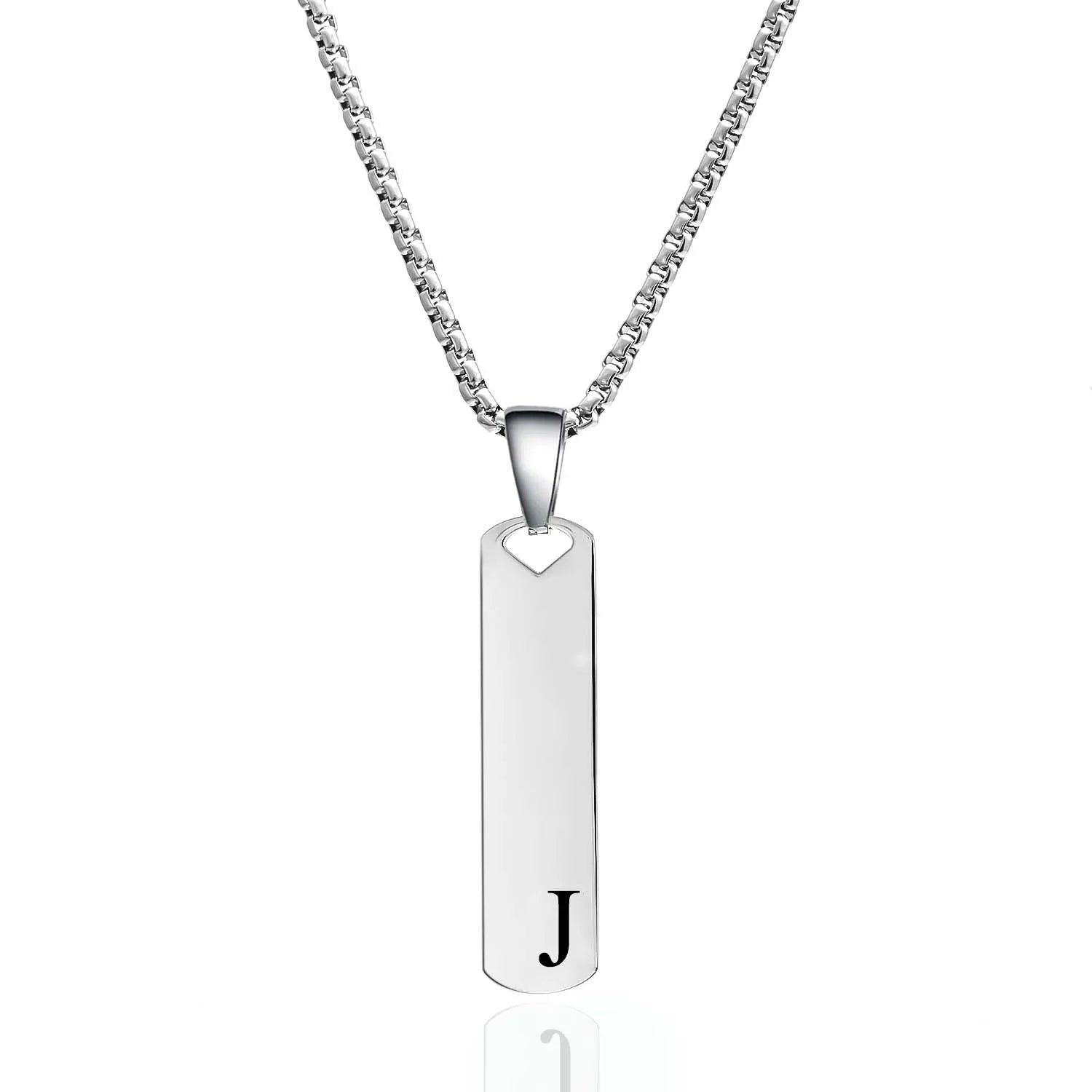 Exquisite Stainless Steel Alphabet Necklace - ATLAS 1