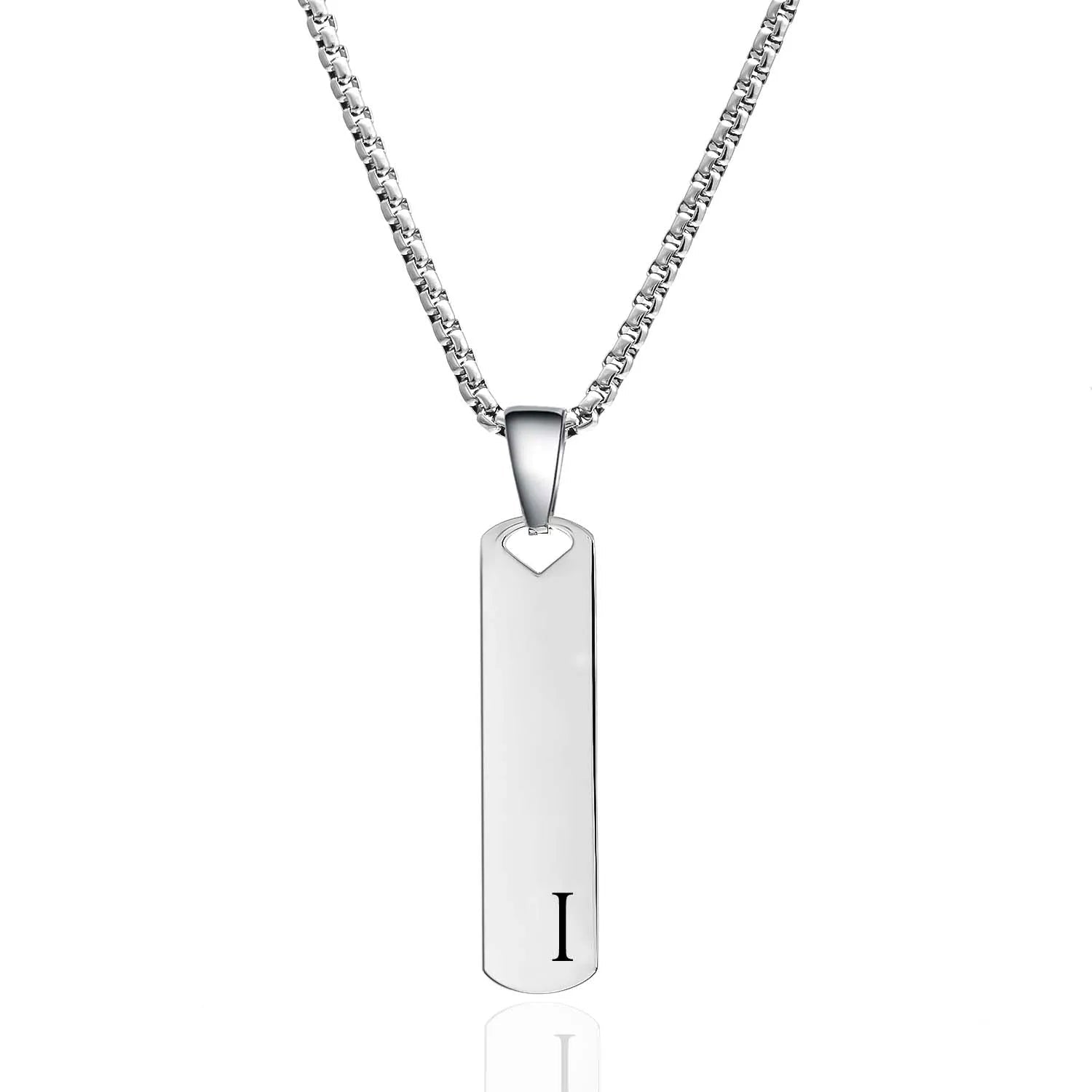 Exquisite Stainless Steel Alphabet Necklace - ATLAS 1