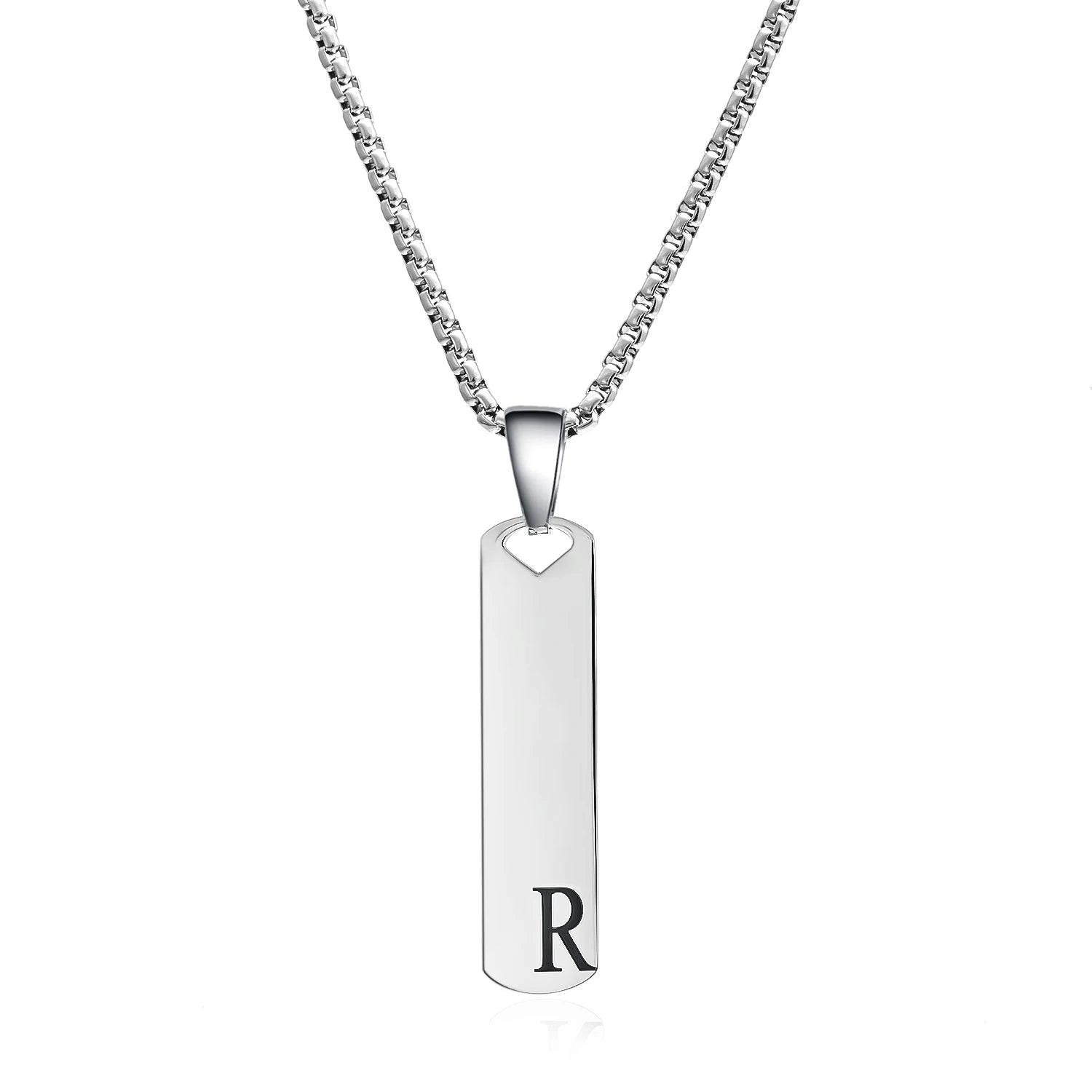Exquisite Stainless Steel Alphabet Necklace - ATLAS 1