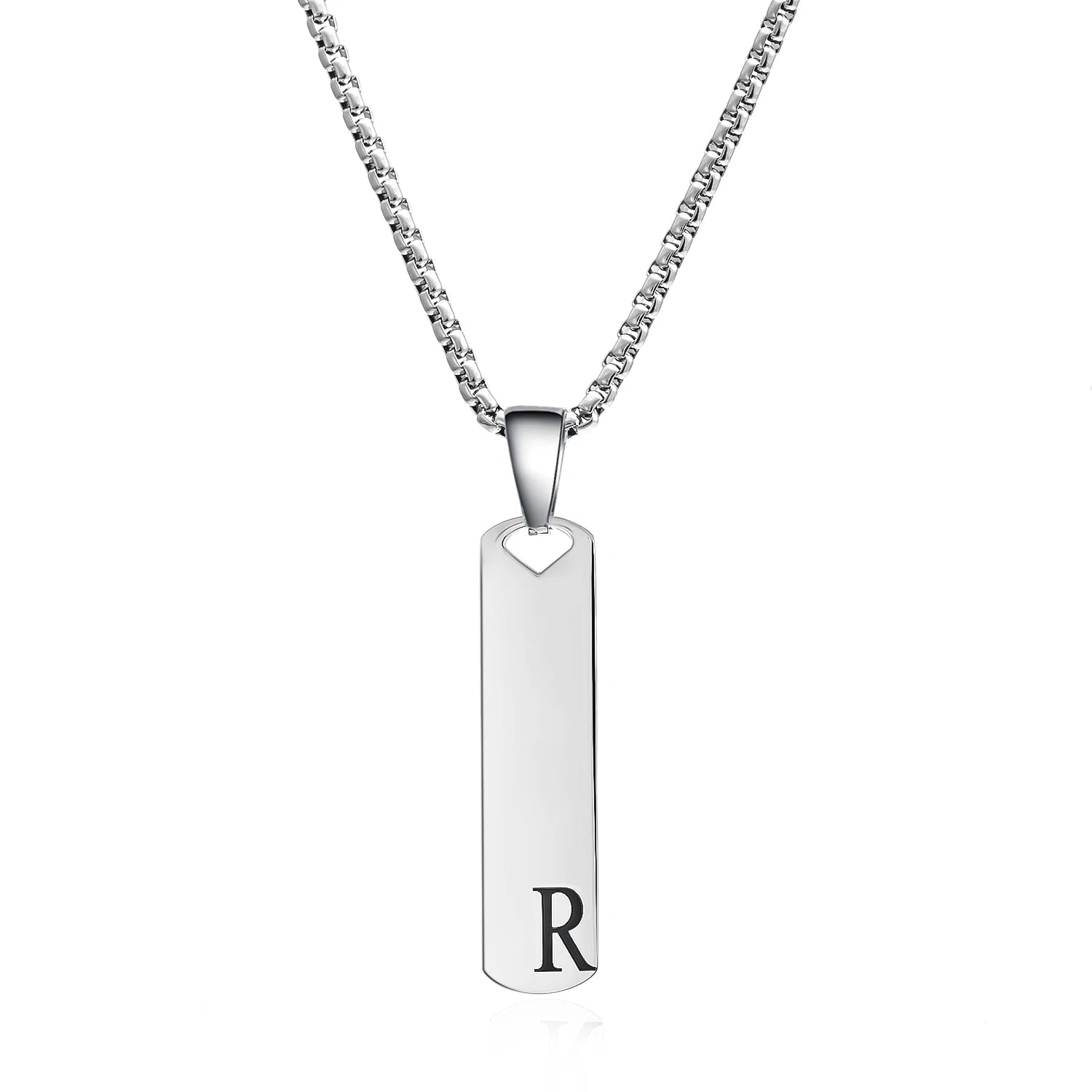 Exquisite Stainless Steel Alphabet Necklace - ATLAS 1