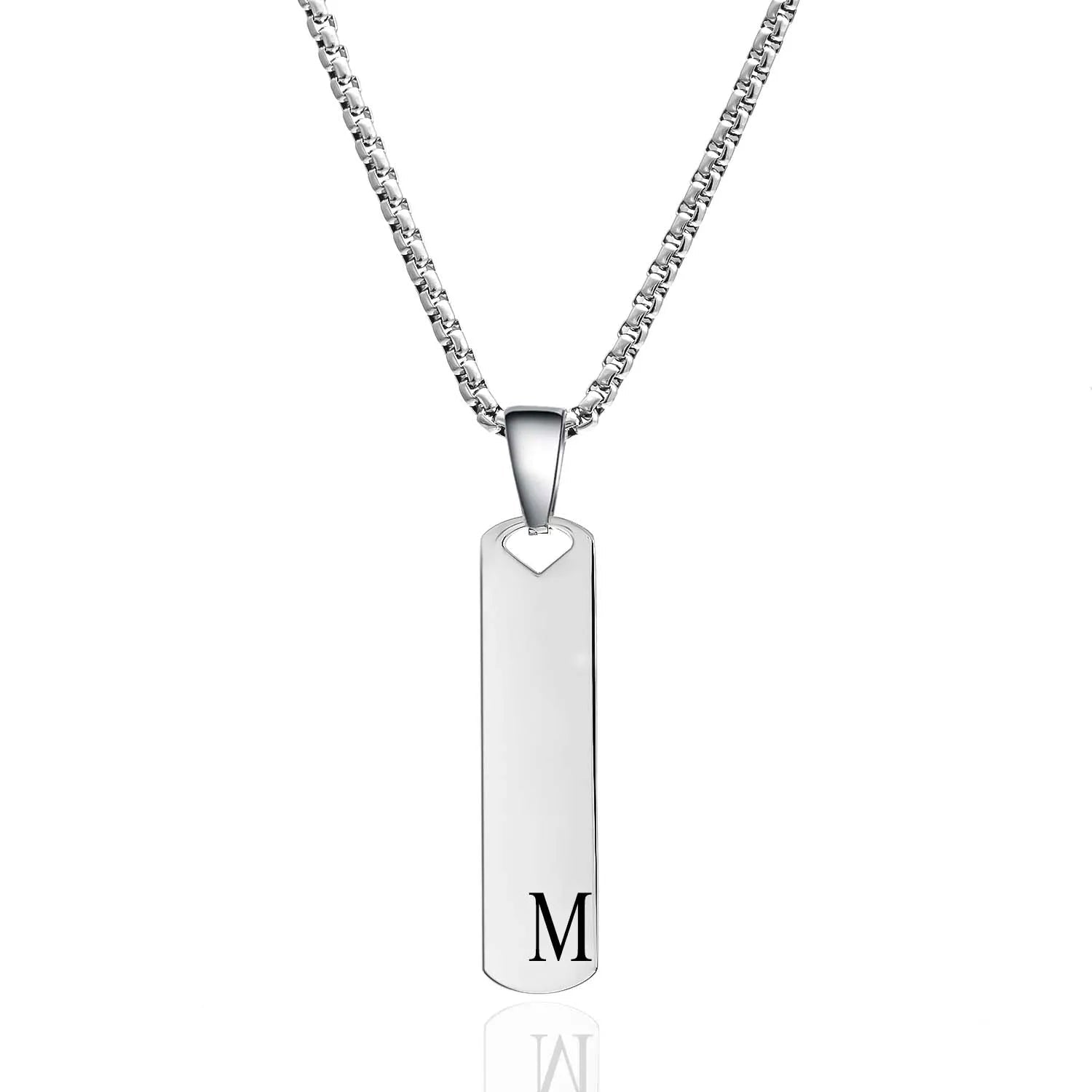 Exquisite Stainless Steel Alphabet Necklace - ATLAS 1