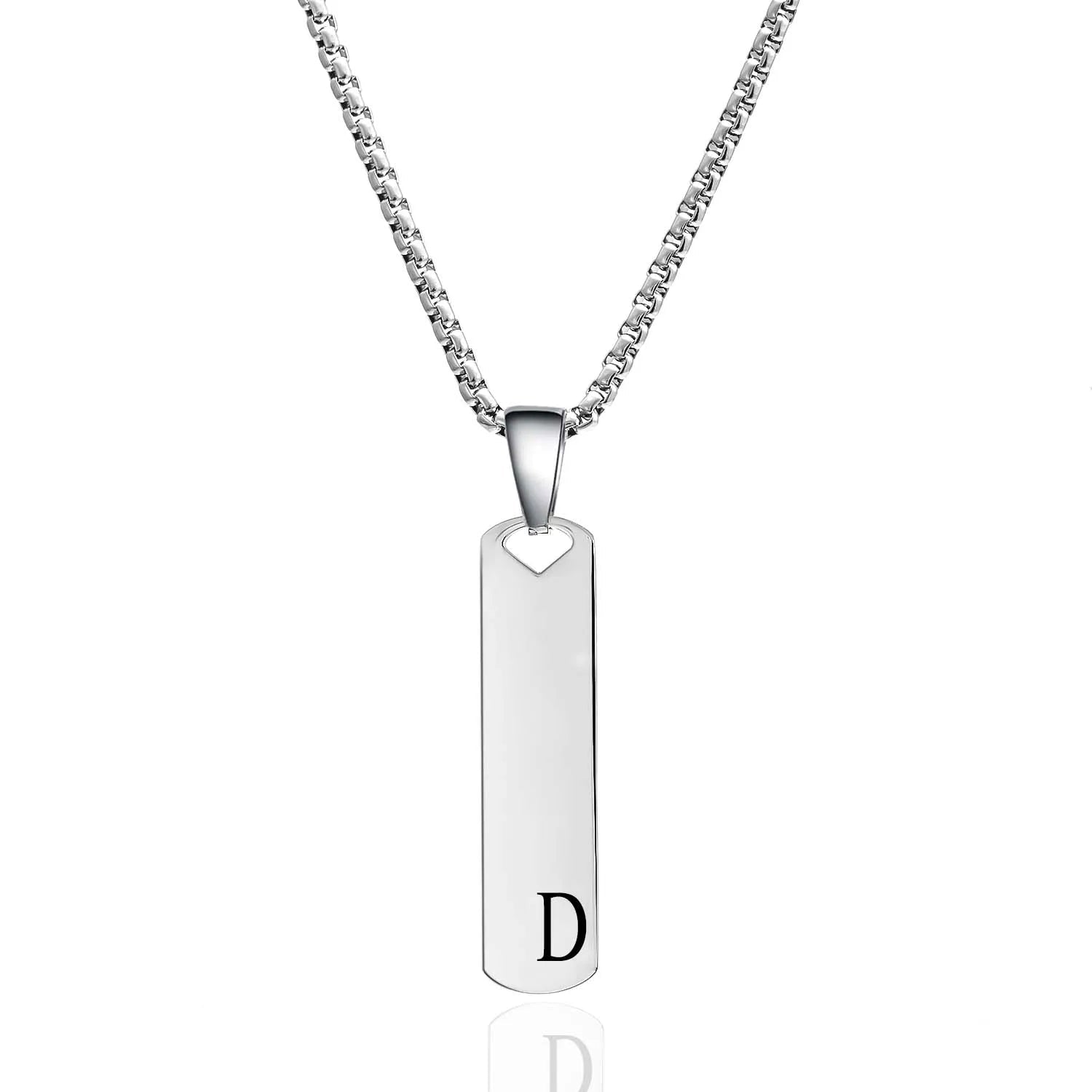 Exquisite Stainless Steel Alphabet Necklace - ATLAS 1
