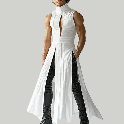 Fashion Irregular Sleeveless Tank Top Men