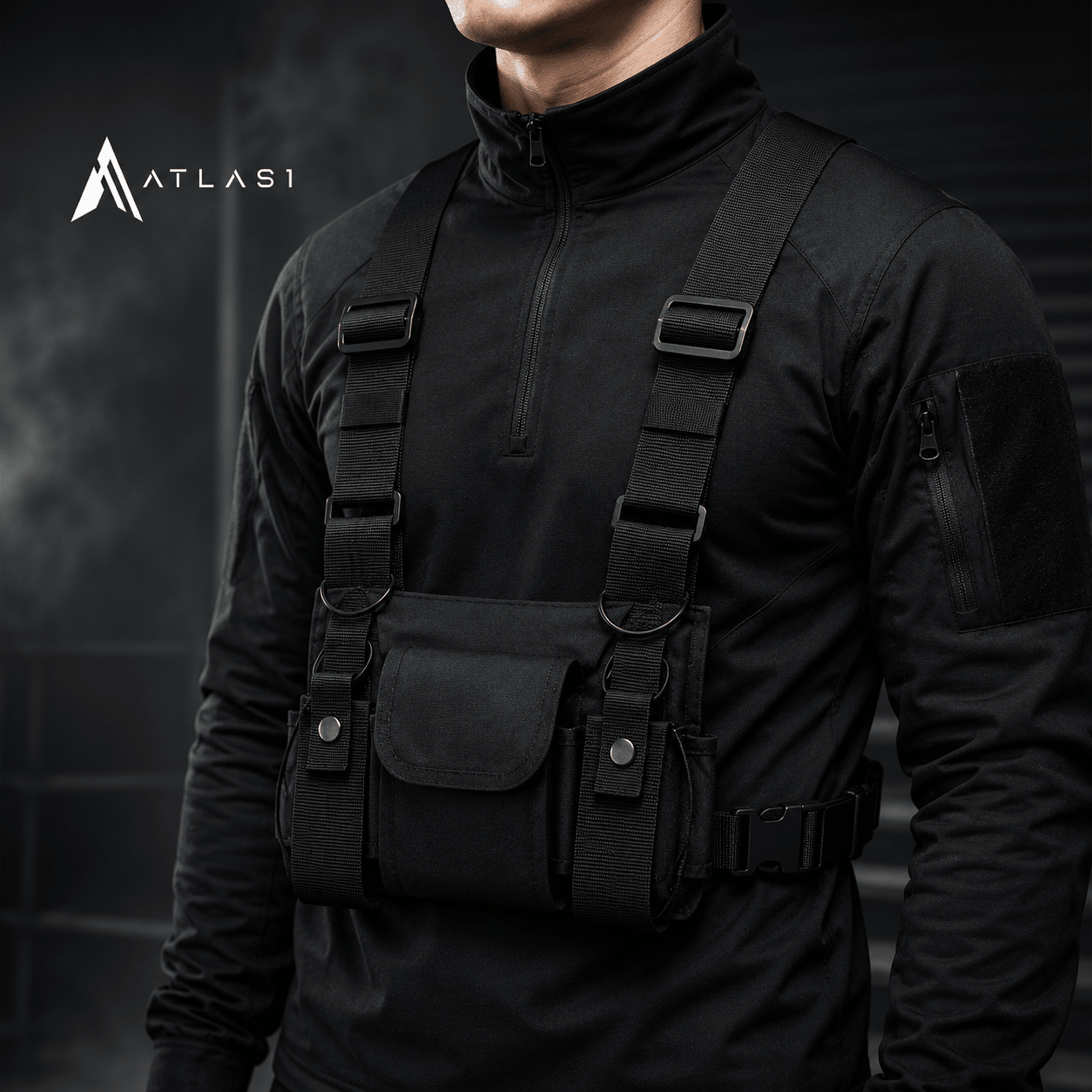 Functional Streetwear Chest Rig - ATLAS 1