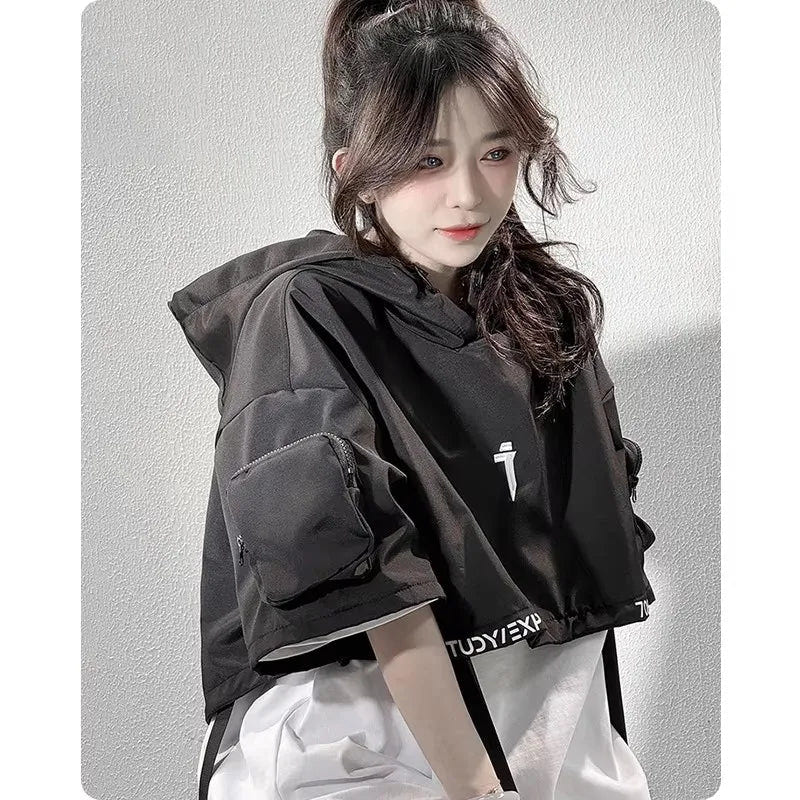 Functional Techwear Hiphop Hooded Streetwear Shirt - ATLAS 1