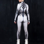 Futuristic Cyberpunk Bodycon Jumpsuit - ATLAS 1