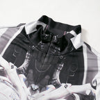 Futuristic Cyberpunk Bodycon Jumpsuit - ATLAS 1