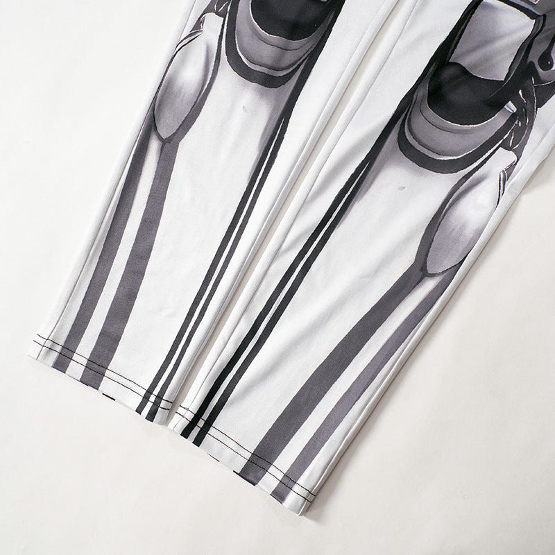 Futuristic Cyberpunk Bodycon Jumpsuit - ATLAS 1