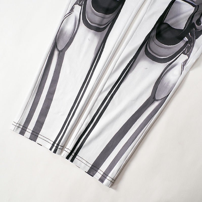 Futuristic Cyberpunk Bodycon Jumpsuit - ATLAS 1