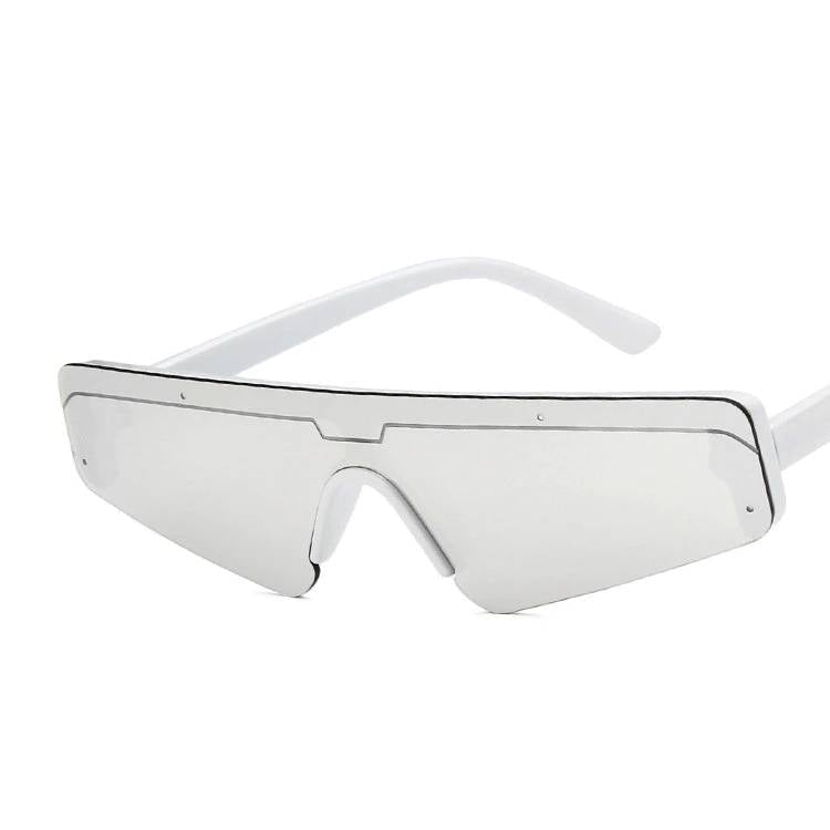 Futuristic Half - Frame Sunglasses - ATLAS 1