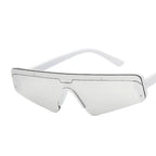 Futuristic Half - Frame Sunglasses - ATLAS 1