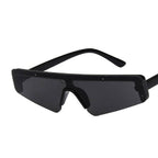 Futuristic Half - Frame Sunglasses - ATLAS 1
