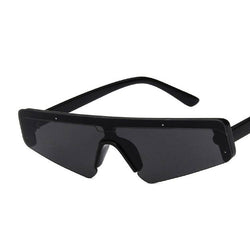 Futuristic Half - Frame Sunglasses - ATLAS 1