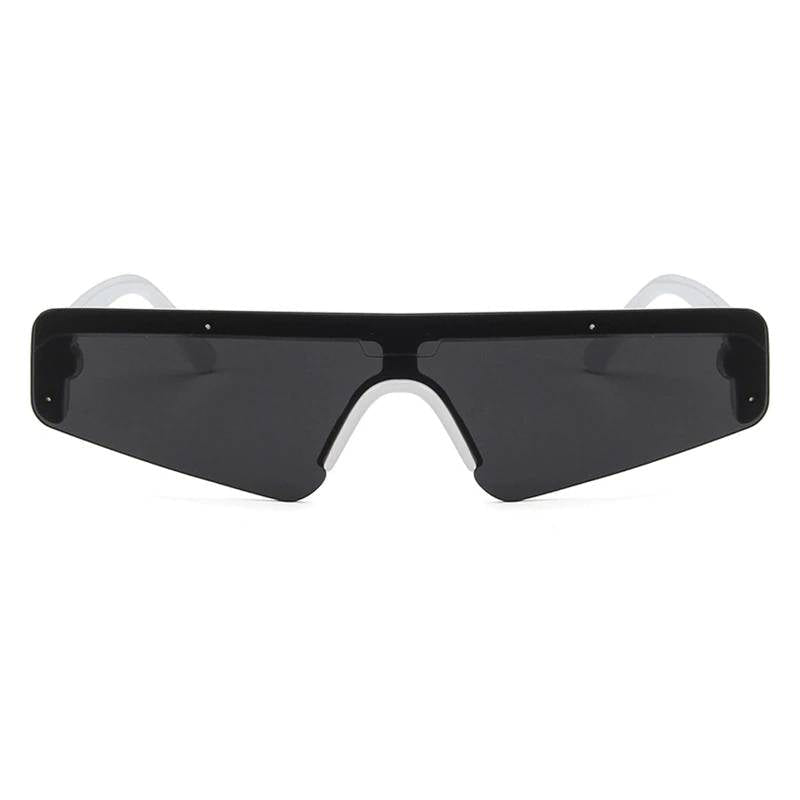 Futuristic Half - Frame Sunglasses - ATLAS 1