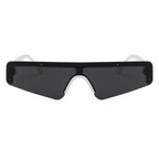 Futuristic Half - Frame Sunglasses - ATLAS 1