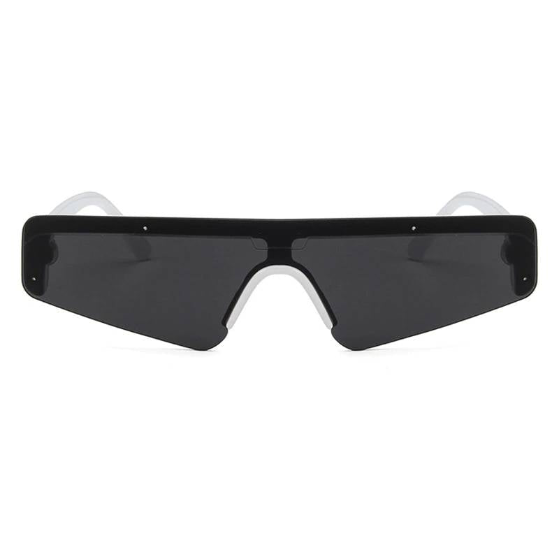 Futuristic Half - Frame Sunglasses - ATLAS 1