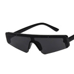 Futuristic Half - Frame Sunglasses - ATLAS 1