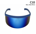 Futuristic Oversized Face Shield Sunglasses - ATLAS 1