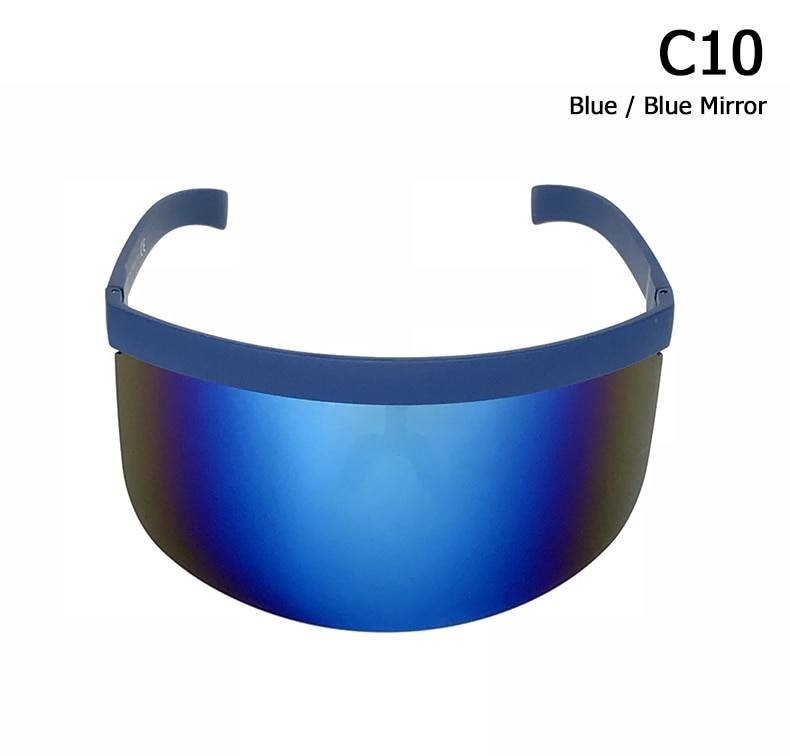 Futuristic Oversized Face Shield Sunglasses - ATLAS 1