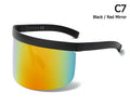 Futuristic Oversized Face Shield Sunglasses - ATLAS 1
