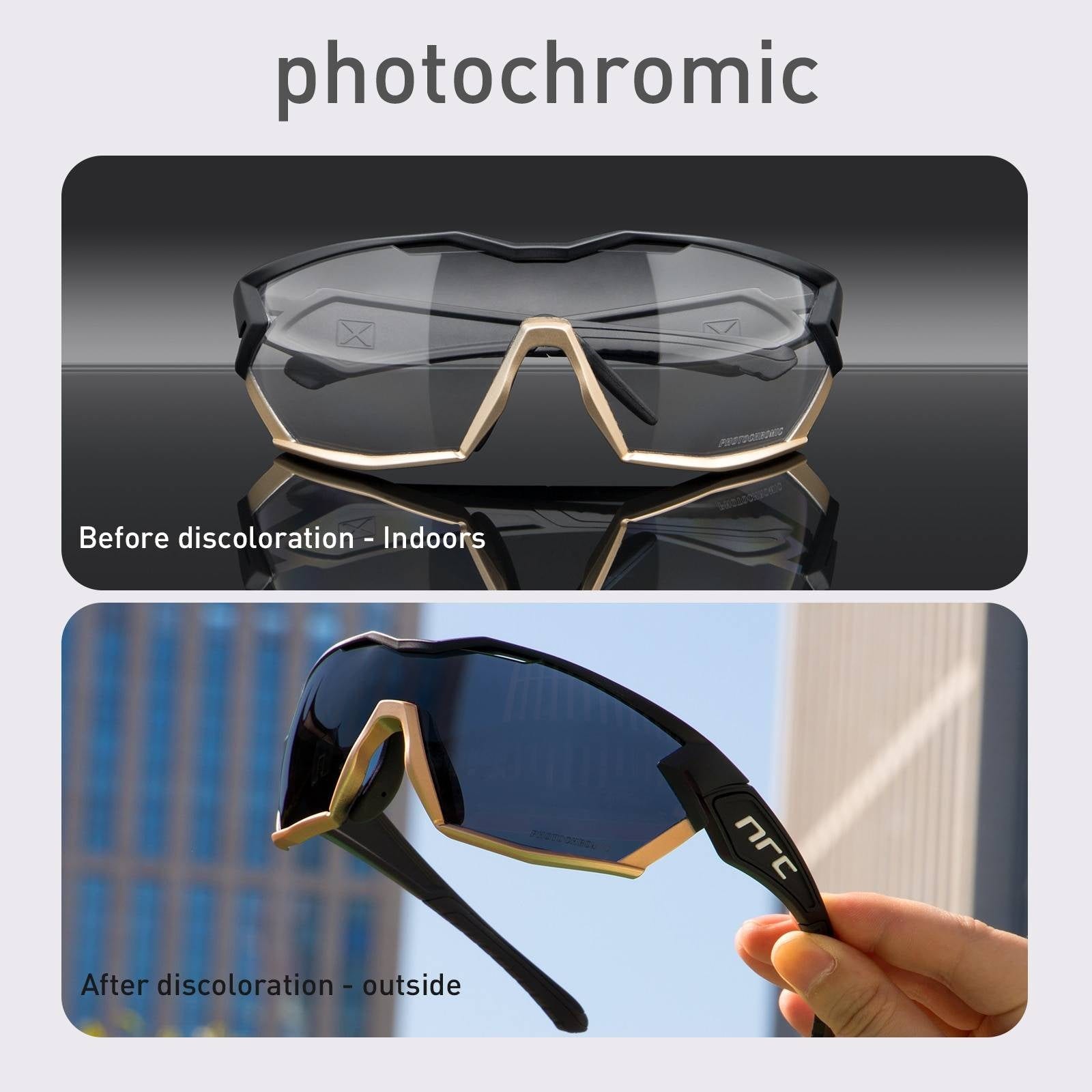 Geometric Design Techwear Glasses - ATLAS 1