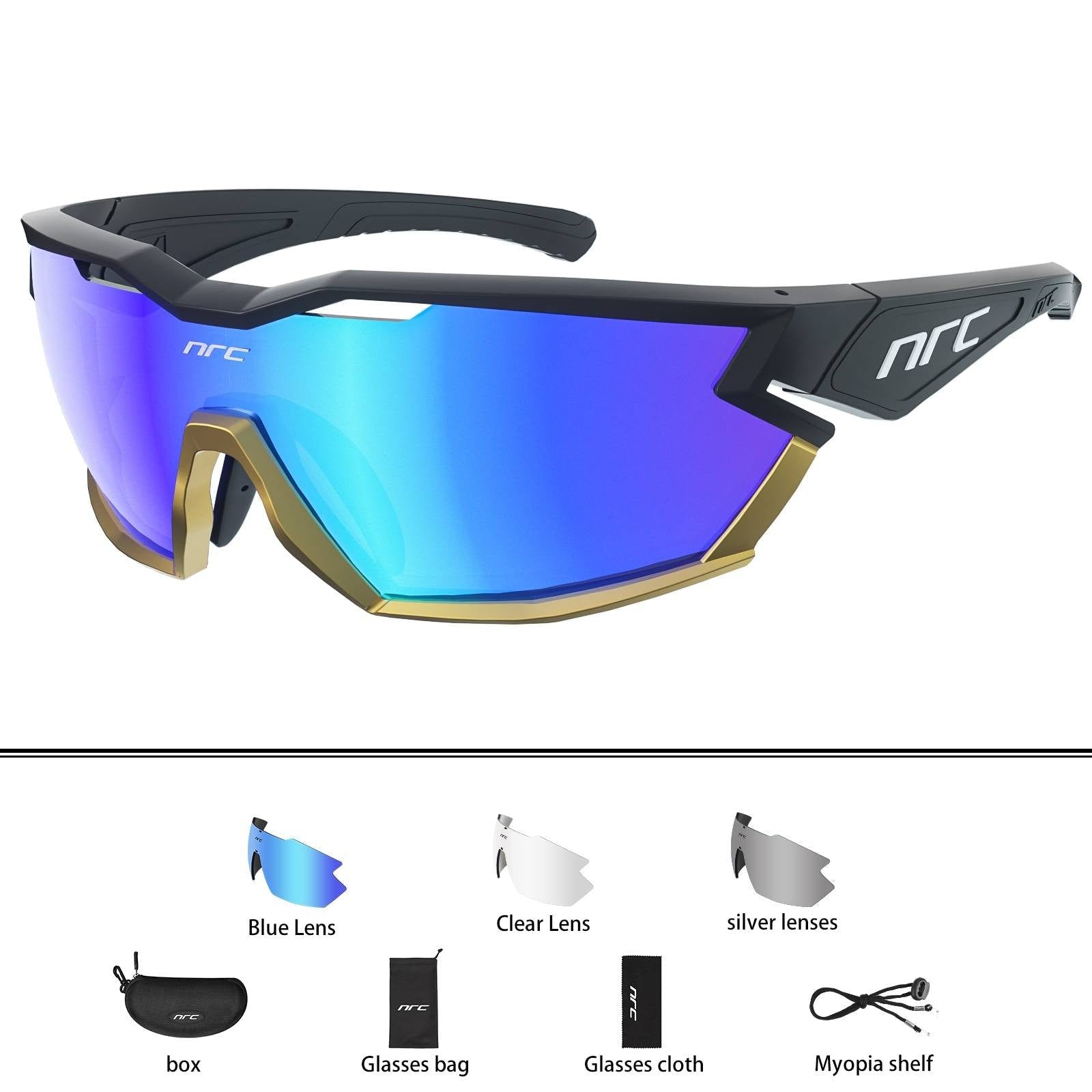 Geometric Design Techwear Glasses - ATLAS 1