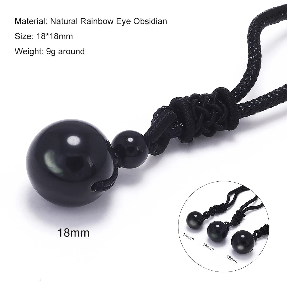 Geometric Natural Stone Pendant Necklace - ATLAS 1 - Techwear Store