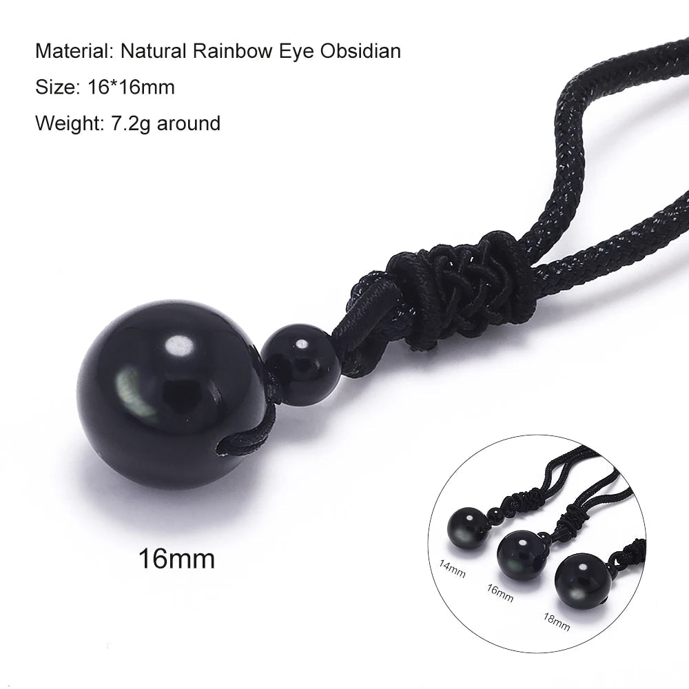 Geometric Natural Stone Pendant Necklace - ATLAS 1 - Techwear Store