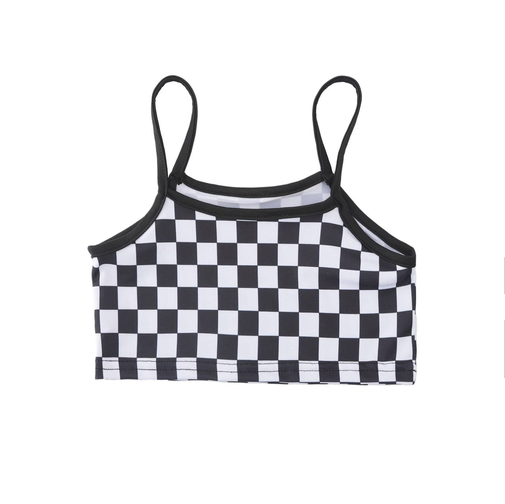 Girl's Manga Print Techwear Crop Top and Jogger Pants Set - ATLAS 1