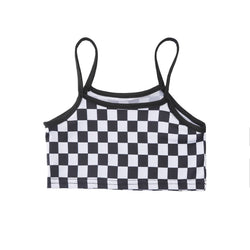 Girl's Manga Print Techwear Crop Top and Jogger Pants Set - ATLAS 1