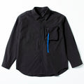 Harajuku Techwear Long Sleeve Overshirt Jacket For Men - ATLAS 1 - Techwear Store
