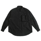 Harajuku Techwear Long Sleeve Overshirt Jacket For Men - ATLAS 1 - Techwear Store