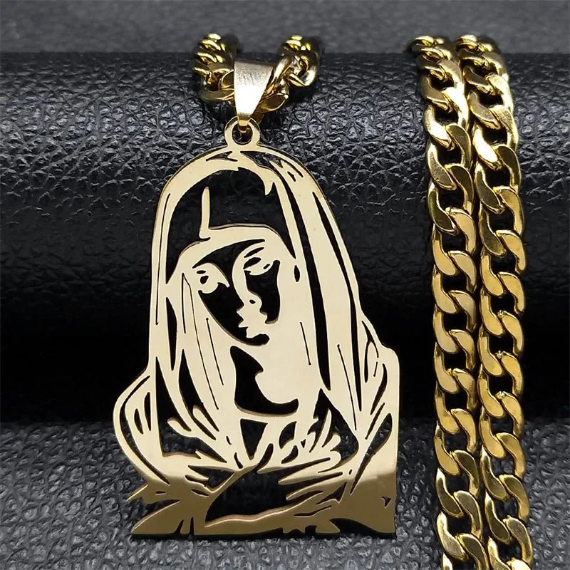Hip Hop Jesus Cross Stainless Steel Pendant Necklace - ATLAS 1