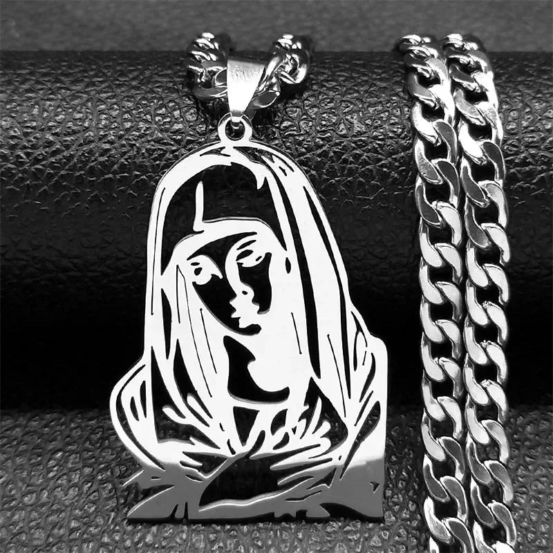 Hip Hop Jesus Cross Stainless Steel Pendant Necklace - ATLAS 1
